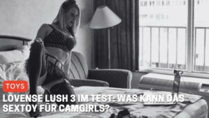Lovense Lush 3 im Test: Was kann das Sextoy für Camgirls?
