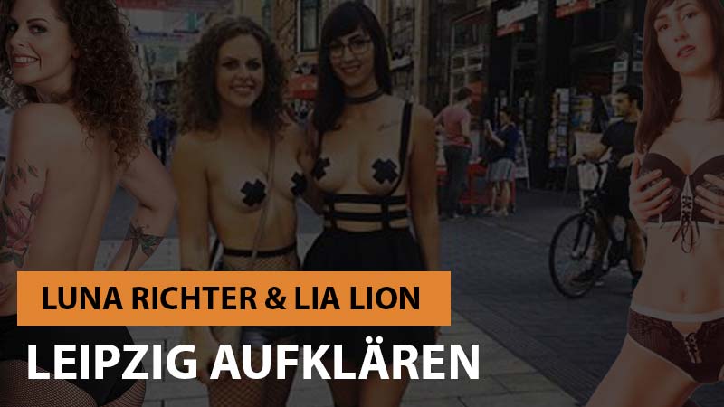Lia Lion und Luna Richter klären Leipzig auf